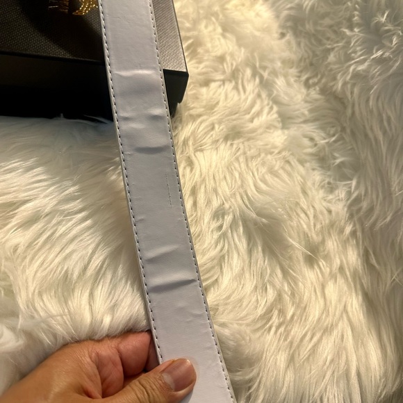 Mercedes Benz men’s buckled belt in white - Picture 3 of 3